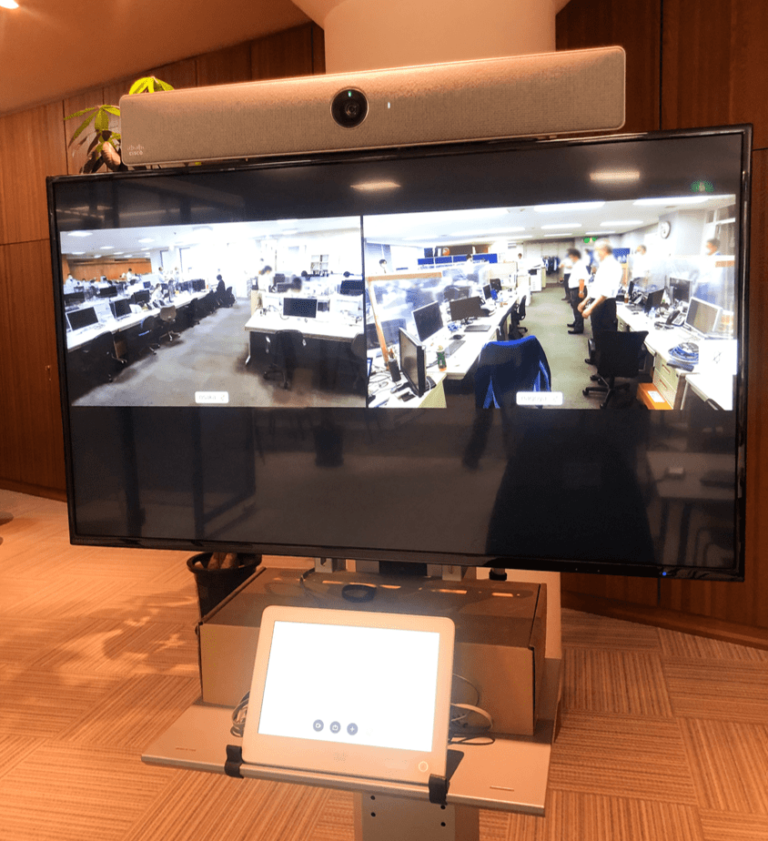 つながるオフィス化「Webex専用機」